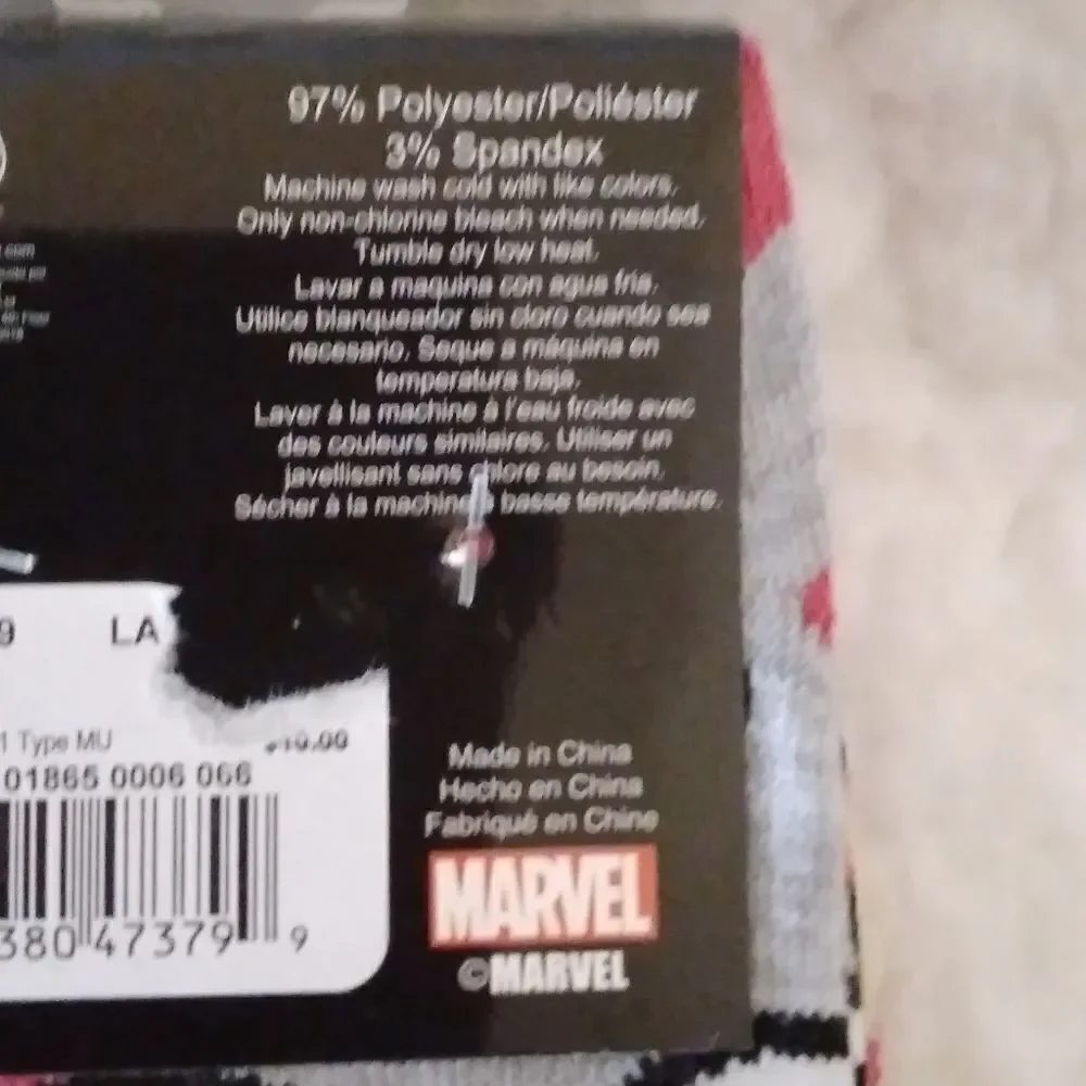 Wakanda Forever Marvel Ankle Socks